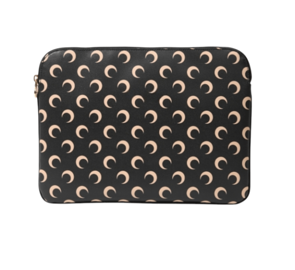 Marine Serre Moon Canvas Pouch Xlarge