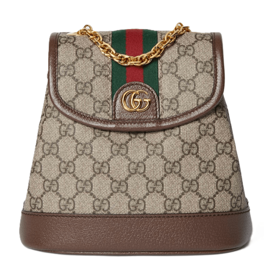 Gucci Ophidia Mini Backpack Beige Ebony