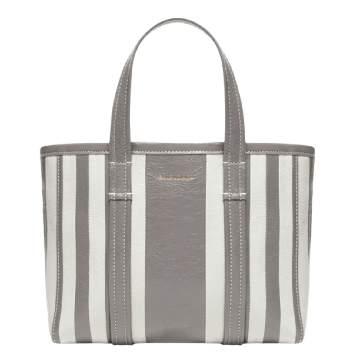 Balenciaga Barbes Small East-West Shopper Bag Dark Grey