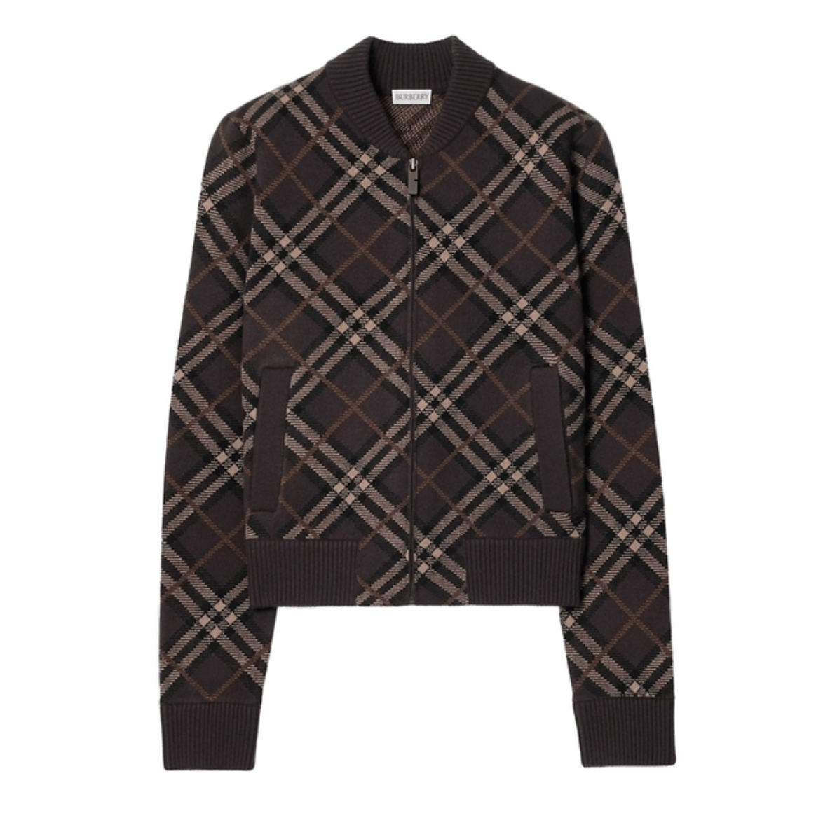 Brown Cardigan `Gene` Burberry