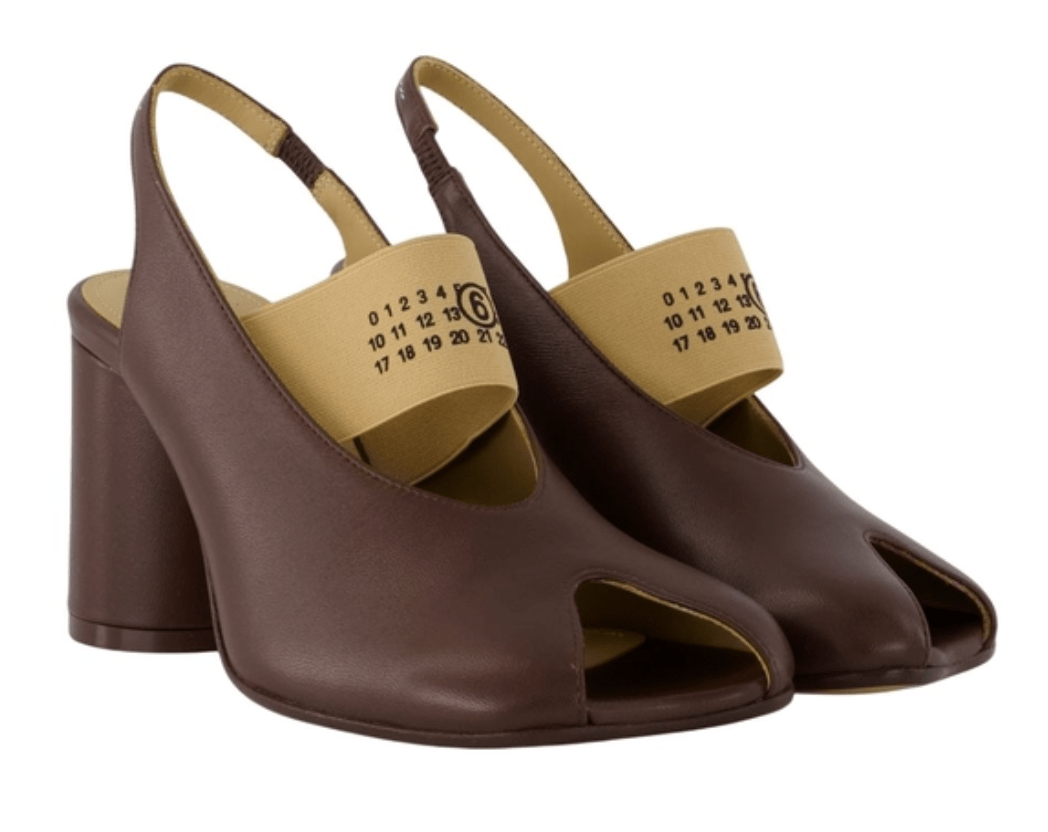 Anatomic numeric slingback