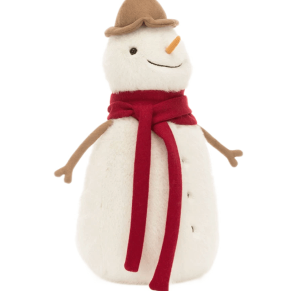 Jellycat Jesse Snowman White