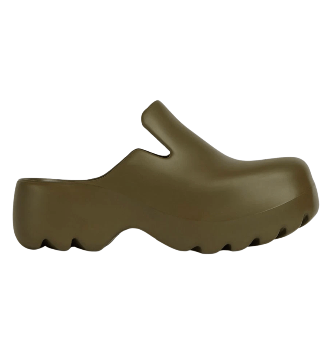(W) Bottega Veneta Rubber Flash Clog Liana