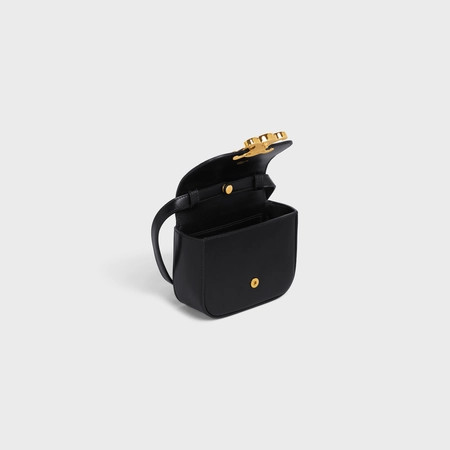 MINI TRIOMPHE IN SHINY CALFSKIN
