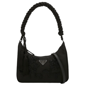 Prada Nylon Mini Bag Black