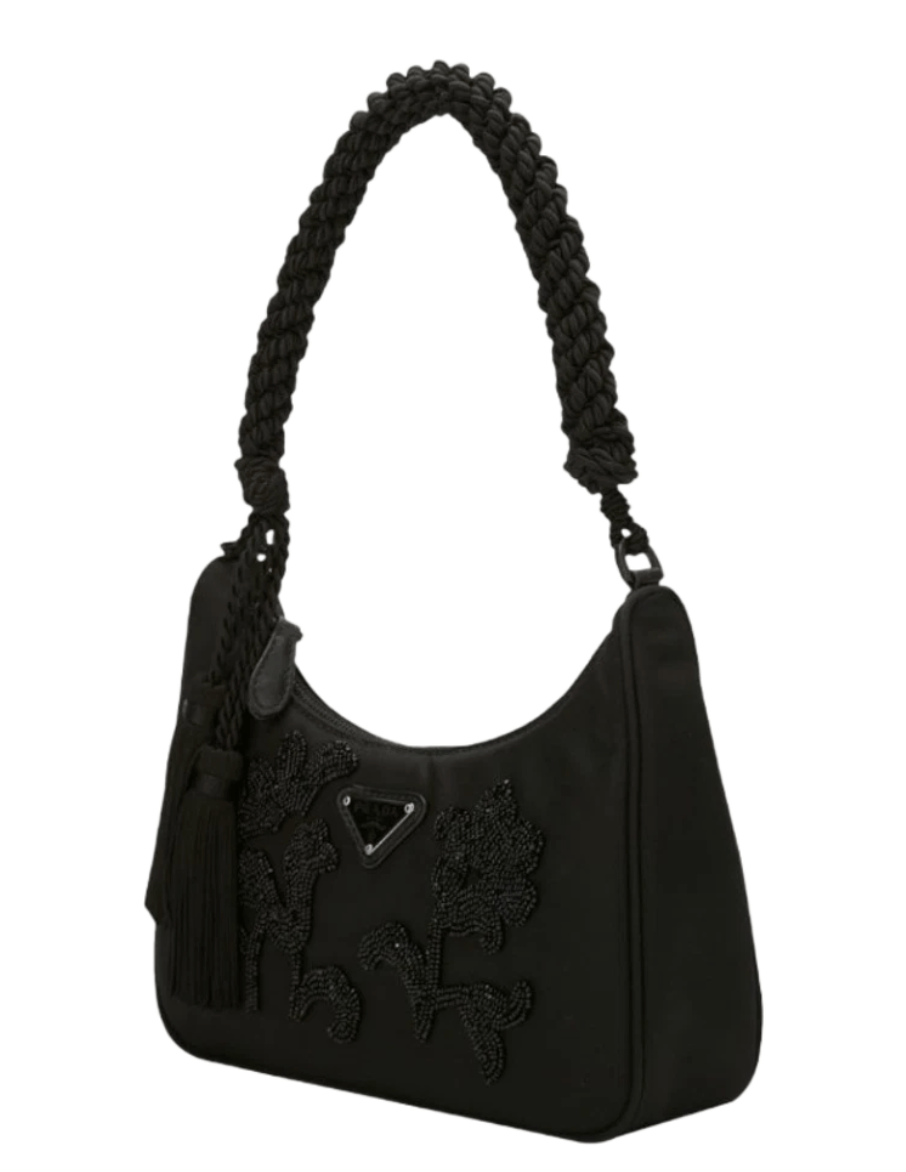 Prada Nylon Mini Bag Black