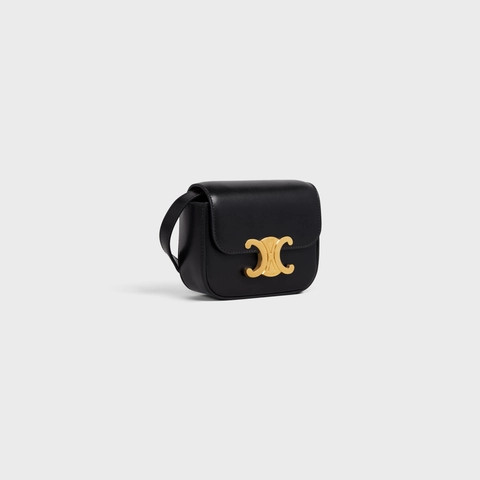 MINI TRIOMPHE IN SHINY CALFSKIN