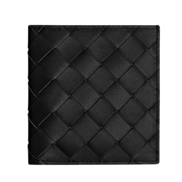 Bottega Veneta Slim Bi-Fold Wallet Black
