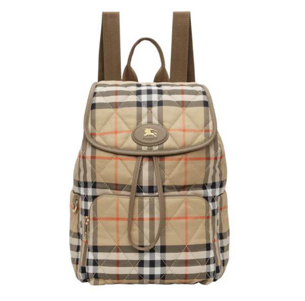 Burberry Horseshoe Backpack Sand Beige