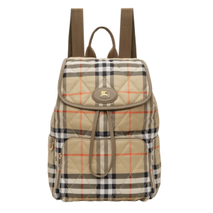 Burberry Horseshoe Backpack Sand Beige