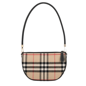 Burberry Olympia Vintage Check Shoulder Bag Archive Beige