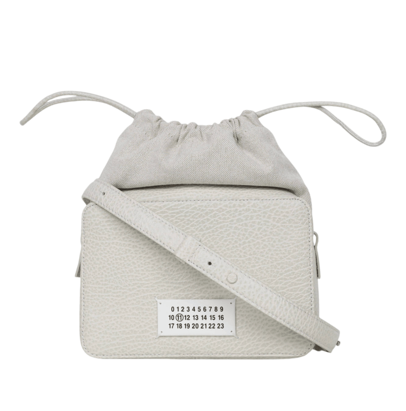 Maison Margiela Logo Crossbody Bag Grey