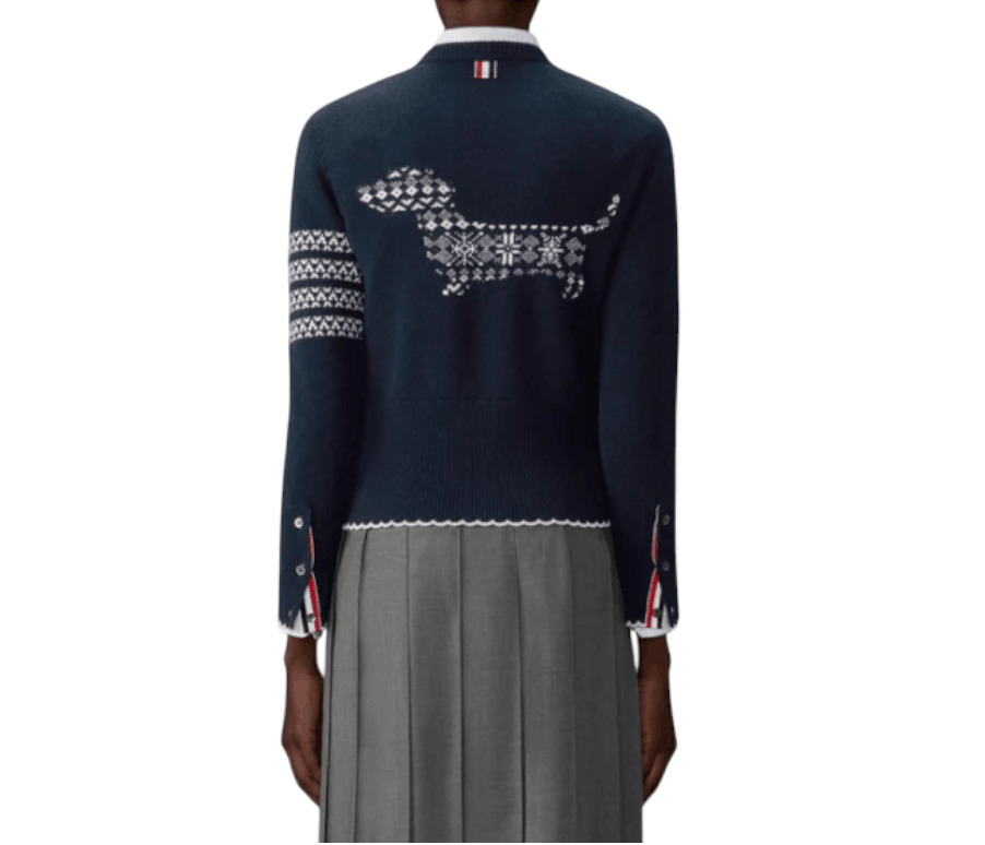 26SS Merino Wool Holiday Hector Pullover Knit - navy