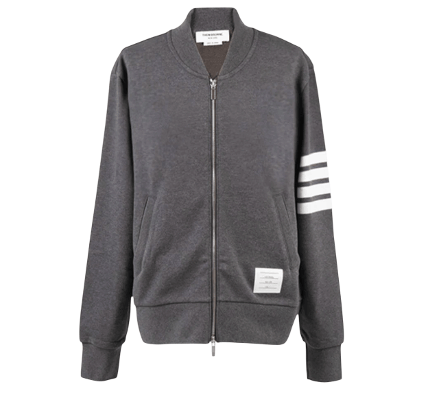 Classic Loopback 4-Bar Bomber Jacket 