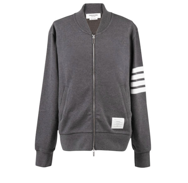 Classic Loopback 4-Bar Bomber Jacket 