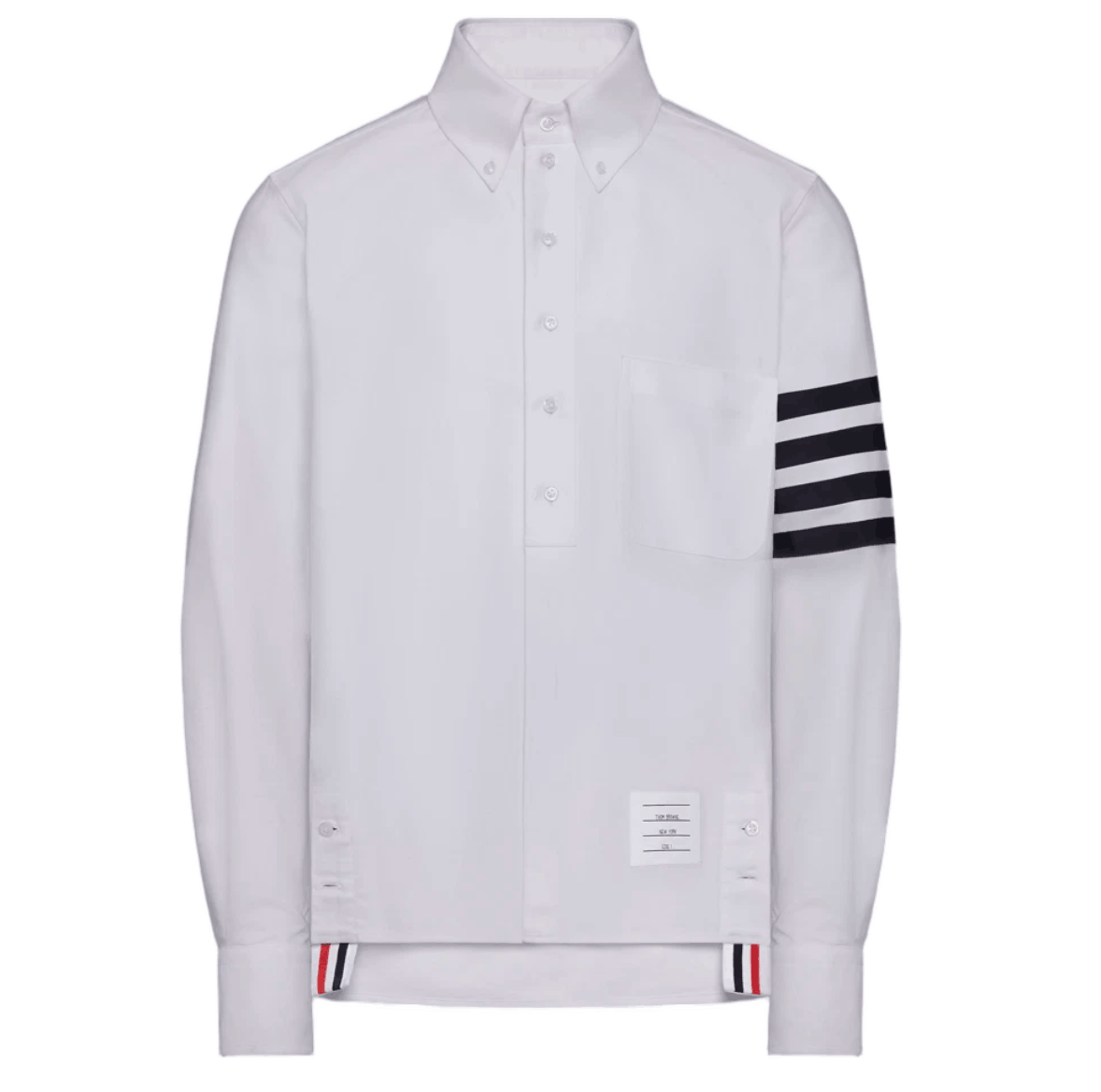 4-Bar Cotton Oxford Shirt 