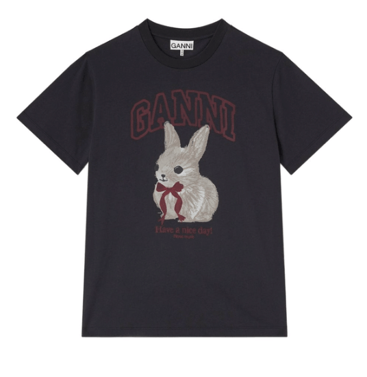 GREY BUNNY T-SHIRT 