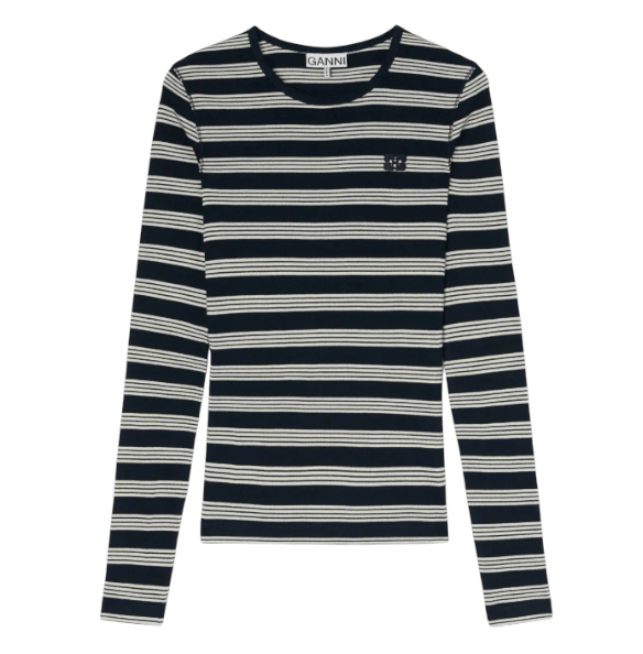 STRIPE RIB LONGSLEEVE 