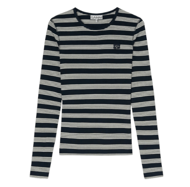 STRIPE RIB LONGSLEEVE 
