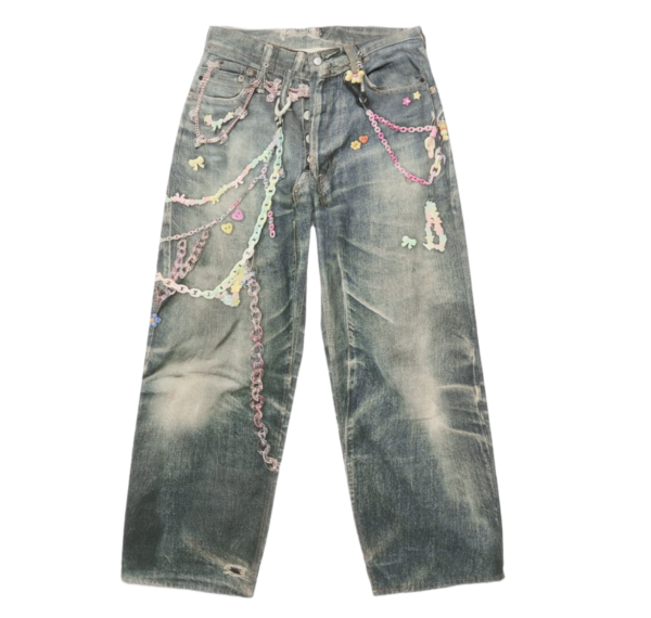 Acne Studios Baggy Fit Jeans 1981M Mid Blue