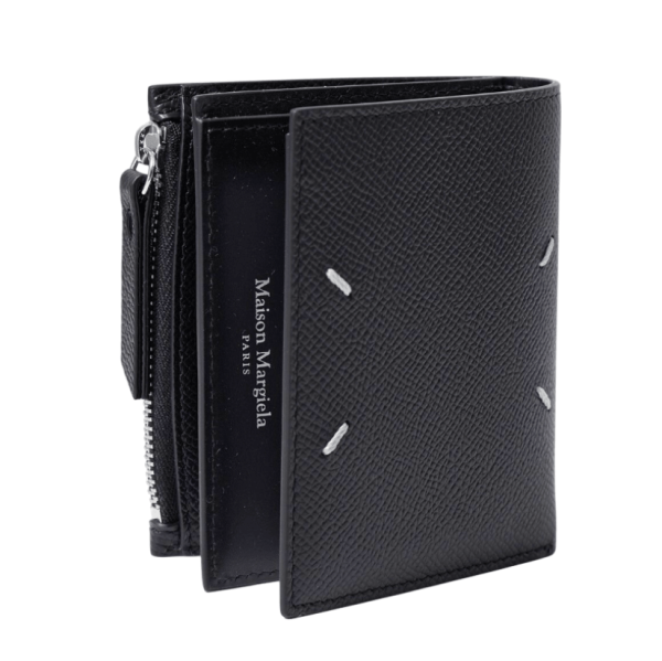 Maison Margiela Zipped Wallet Black