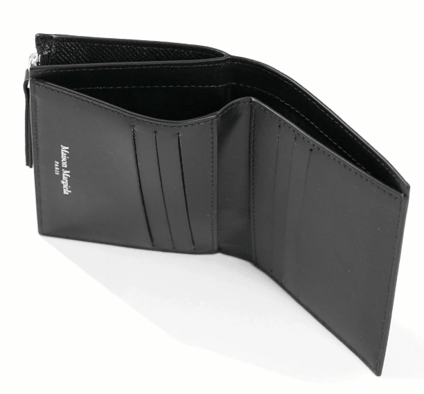 Maison Margiela Zipped Wallet Black
