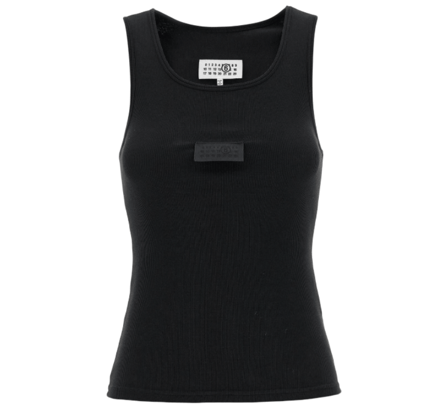 NUMERIC LOGO TANK TOP BLACK