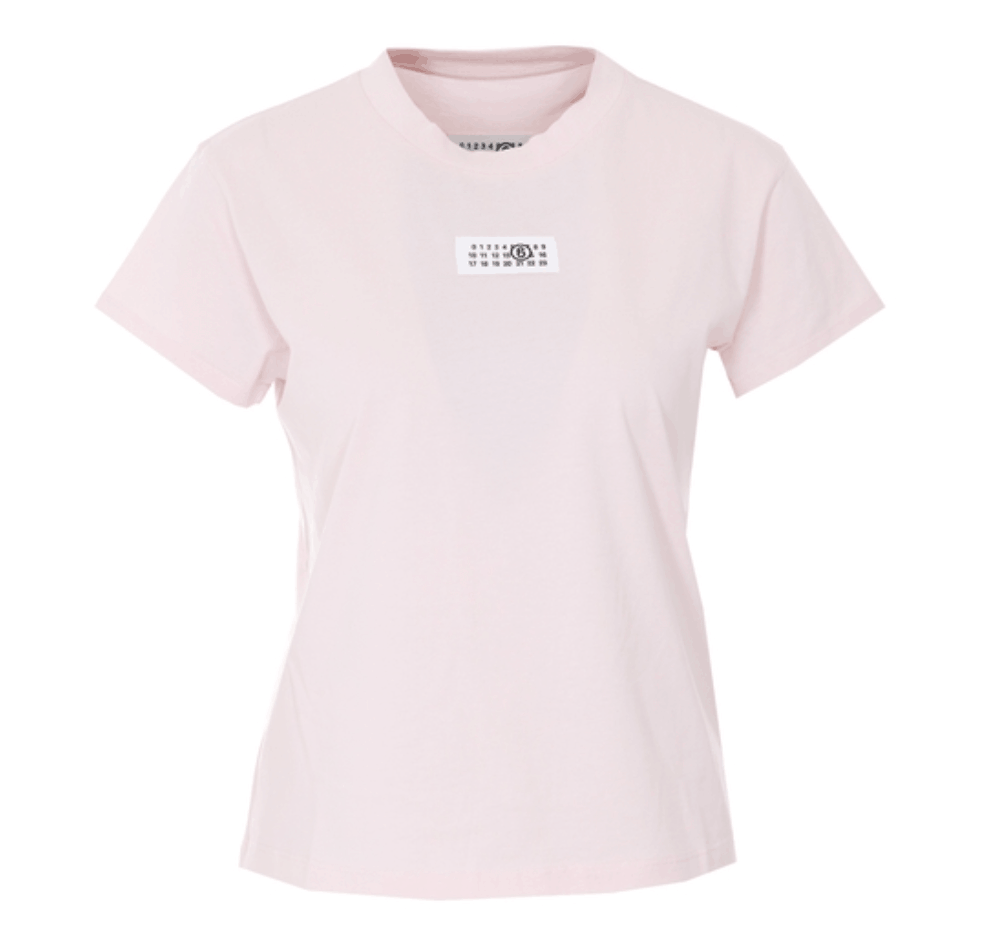 Numeric Cotton Jersey T-shirt - pink