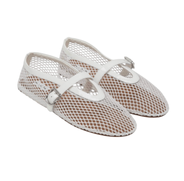 ALAIA  Flat  -  White