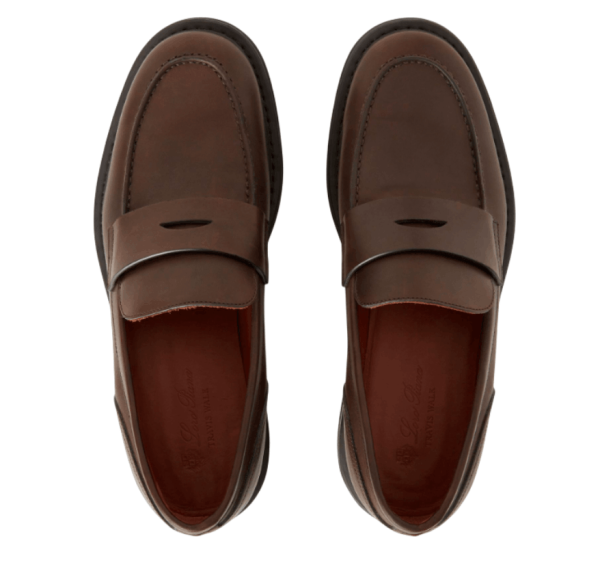 Loro Piana Travis Loafers Ultra-Dark Brown