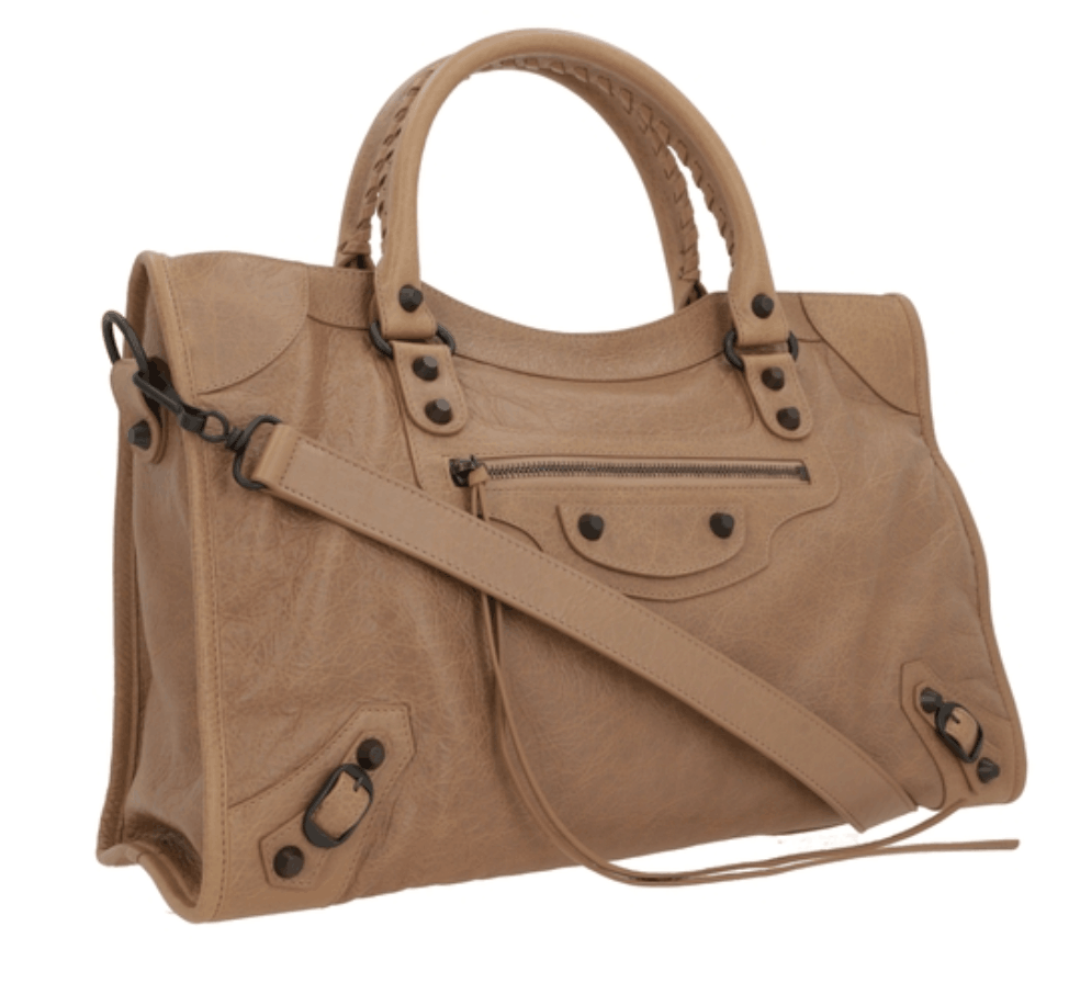 Balenciaga Leather Medium Le City Handbag