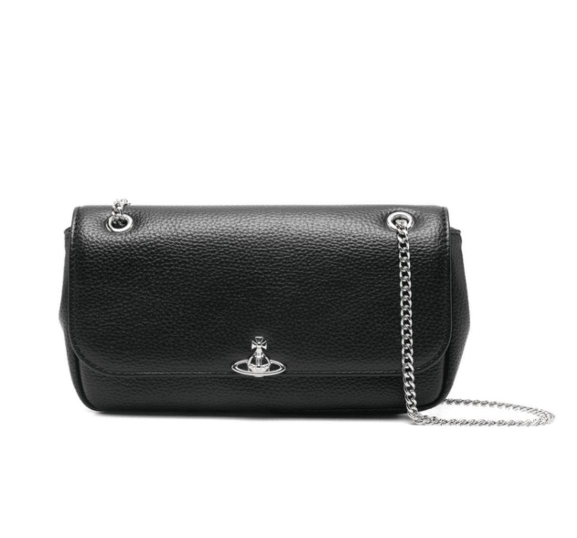 Black Shoulder bag with logo Vivienne Westwood