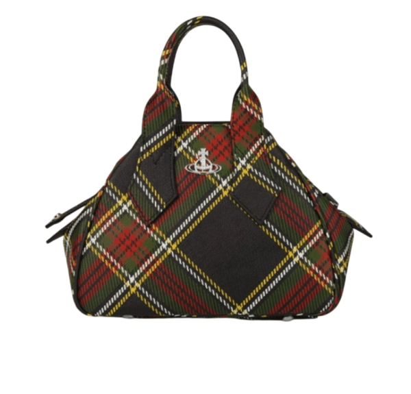 Vivienne Westwood Printed Synthetic Leather Small Yasmine Handbag