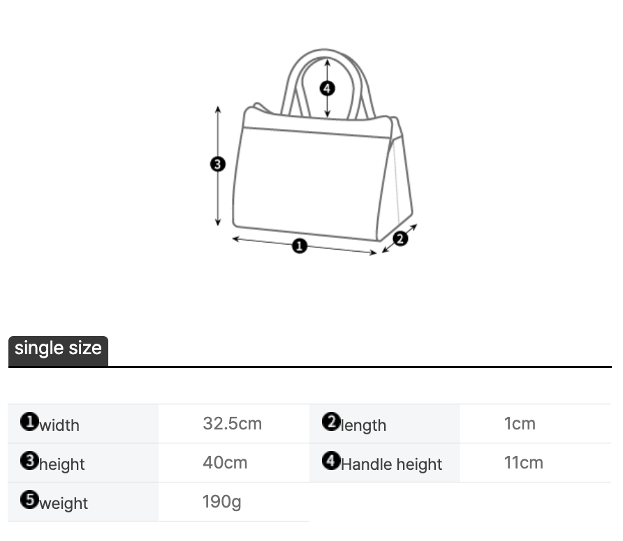 MM6 Maison Margiela Japanese Bag Classic Small Black