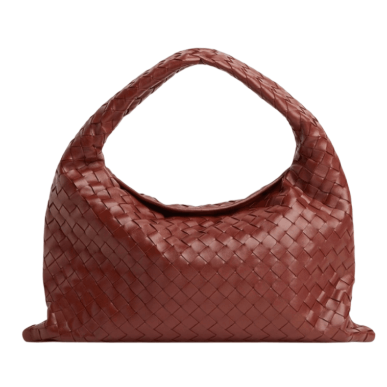 HOP Small Leather Bag Sapele
