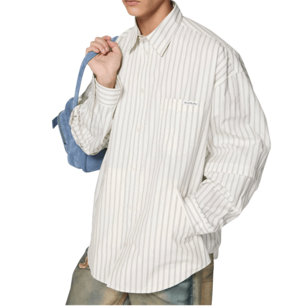 Double sleeve button-up