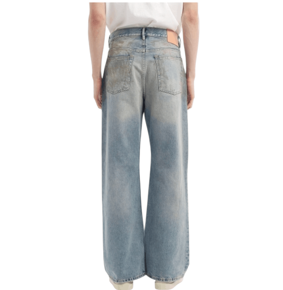 ACNE STUDIOS 2021M Penicillin Denim Pants - Mid Blue / B00403863         