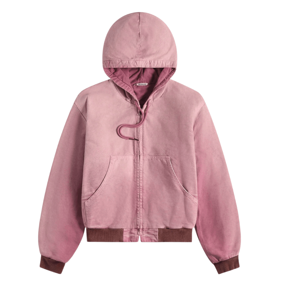 PRODUCT DYED ORGANIC COTTON DUCK SHORT ZIP PARKA 