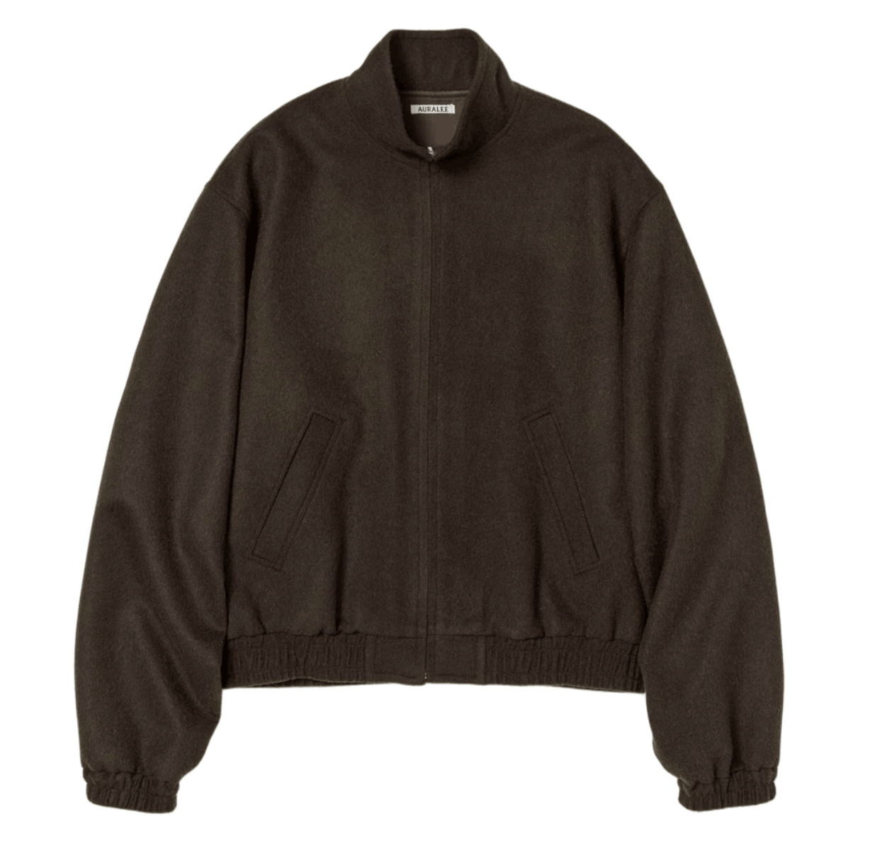 BABY CAMEL FLANNEL ZIP BLOUSON 