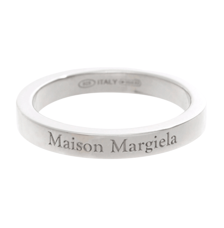 Maison Margiela Logo Ring Silver