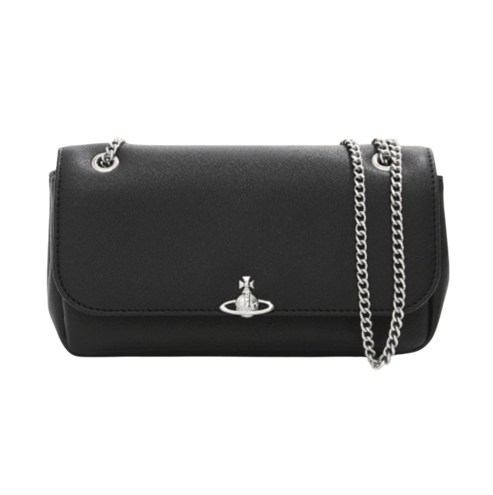 Black Shoulder bag with logo Vivienne Westwood