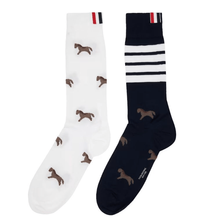 Thom Browne Lunar New Year Horse Socks