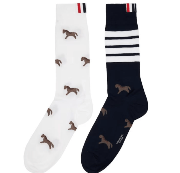 Thom Browne Lunar New Year Horse Socks