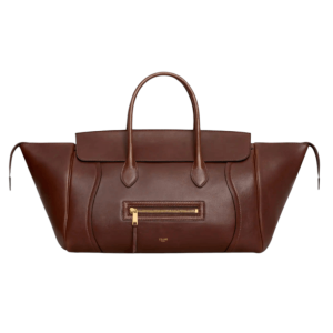 MEDIUM NEW LUGGAGE IN SUPPLE SHINY LAMBSKIN 