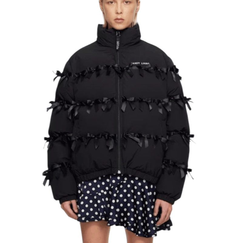  PRESENT PUFFER IN BLACK 