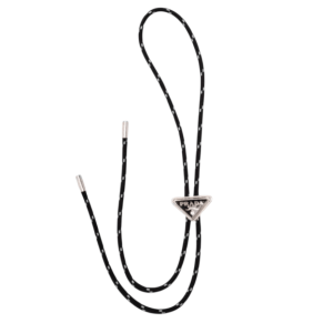 Prada Saffiano bolo tie