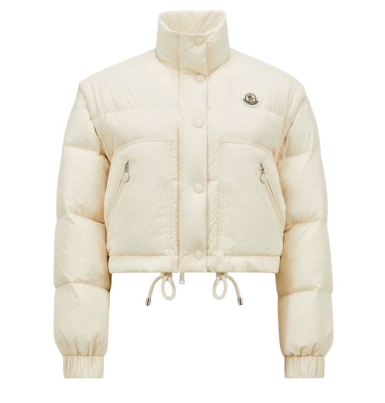 (W) Moncler Selle 2-in-1 Short Down Jacket White - 25SS