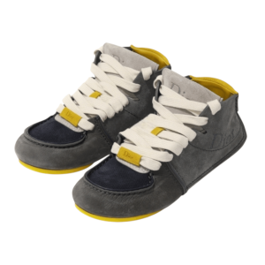 Dior Roadie Lace Up Boot Nubuck with Suede Gray