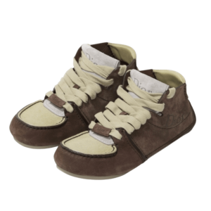 Dior Roadie Lace-Up Boot Brown Nubuck Beige Suede