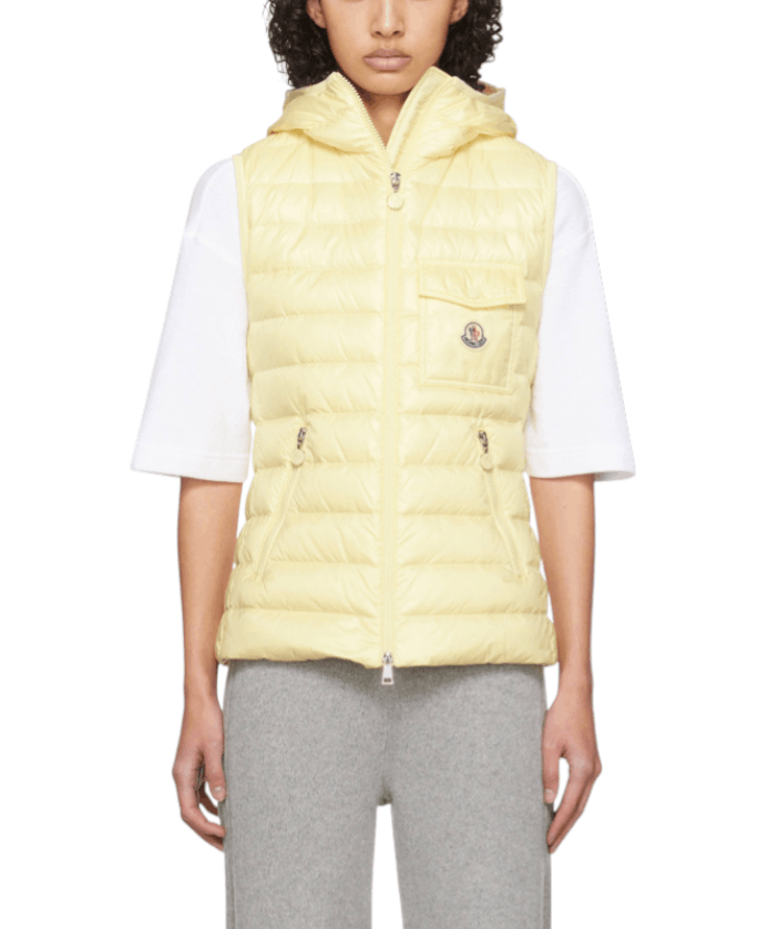 Moncler Glygos Hooded Down Vest